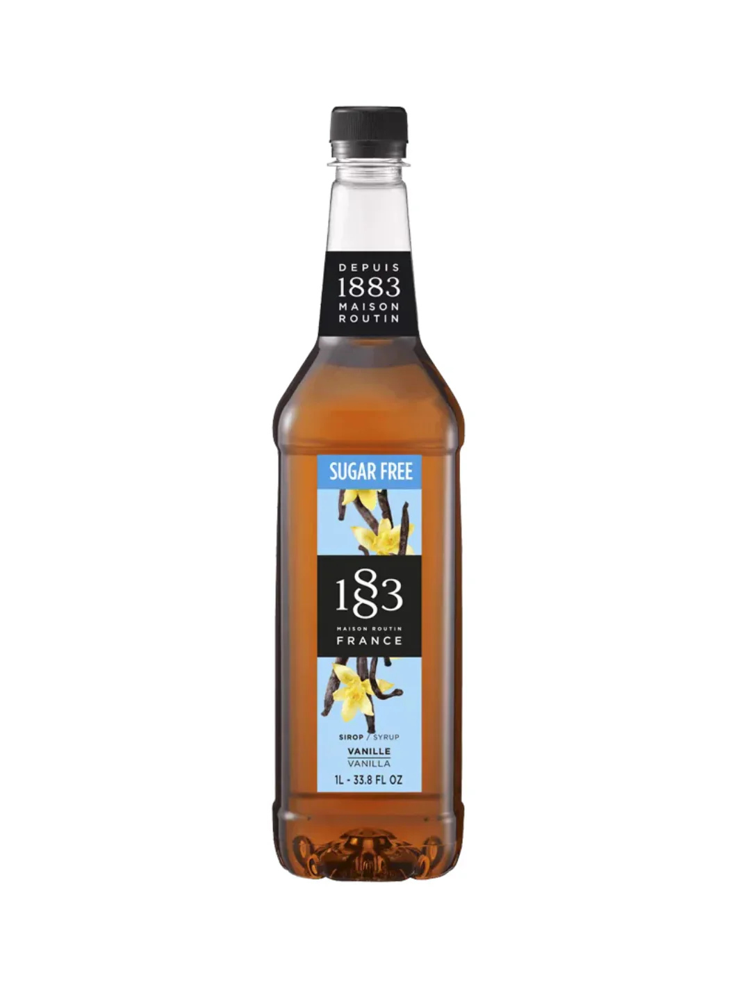 1883 Sugar Free Vanilla Syrup (1000ml/33.8oz) - Image 2