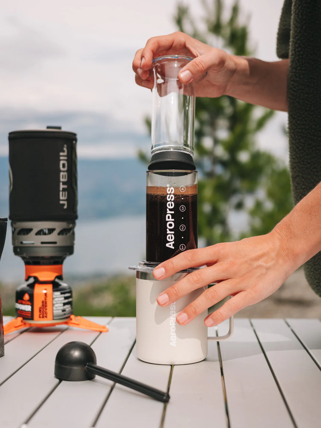 AeroPress Clear Coffee Maker (Open Box) - Image 15