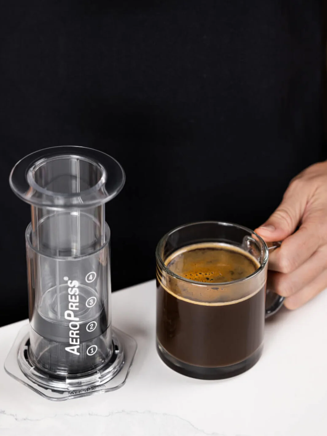 AeroPress Clear Coffee Maker (Open Box) - Image 5