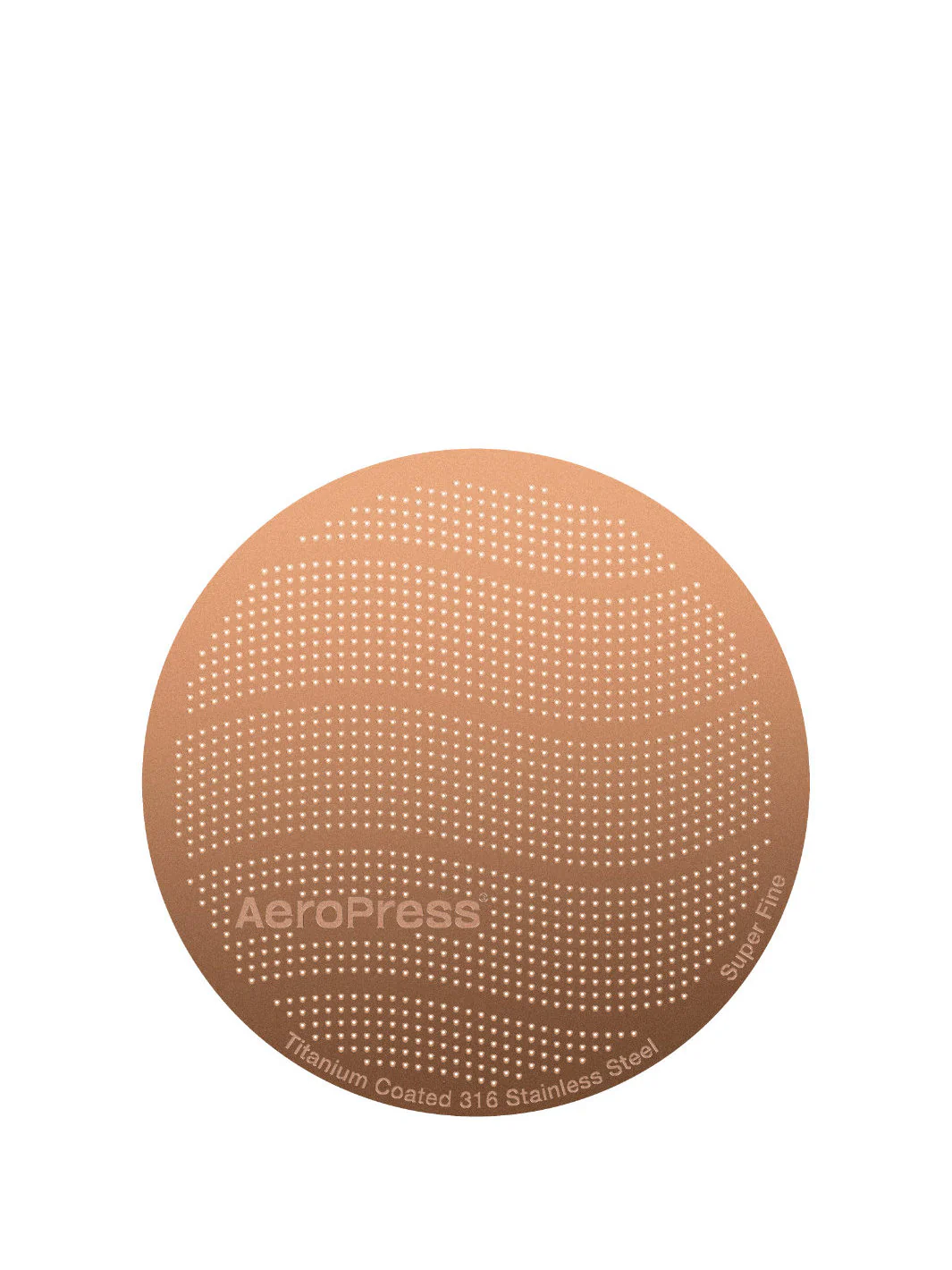 AeroPress Gold Tone Reusable Filter (Titanium-Coated) - Image 2