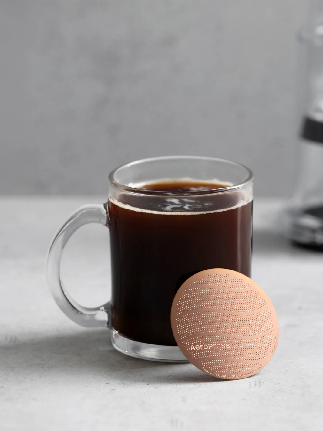 AeroPress Gold Tone Reusable Filter (Titanium-Coated) - Image 4