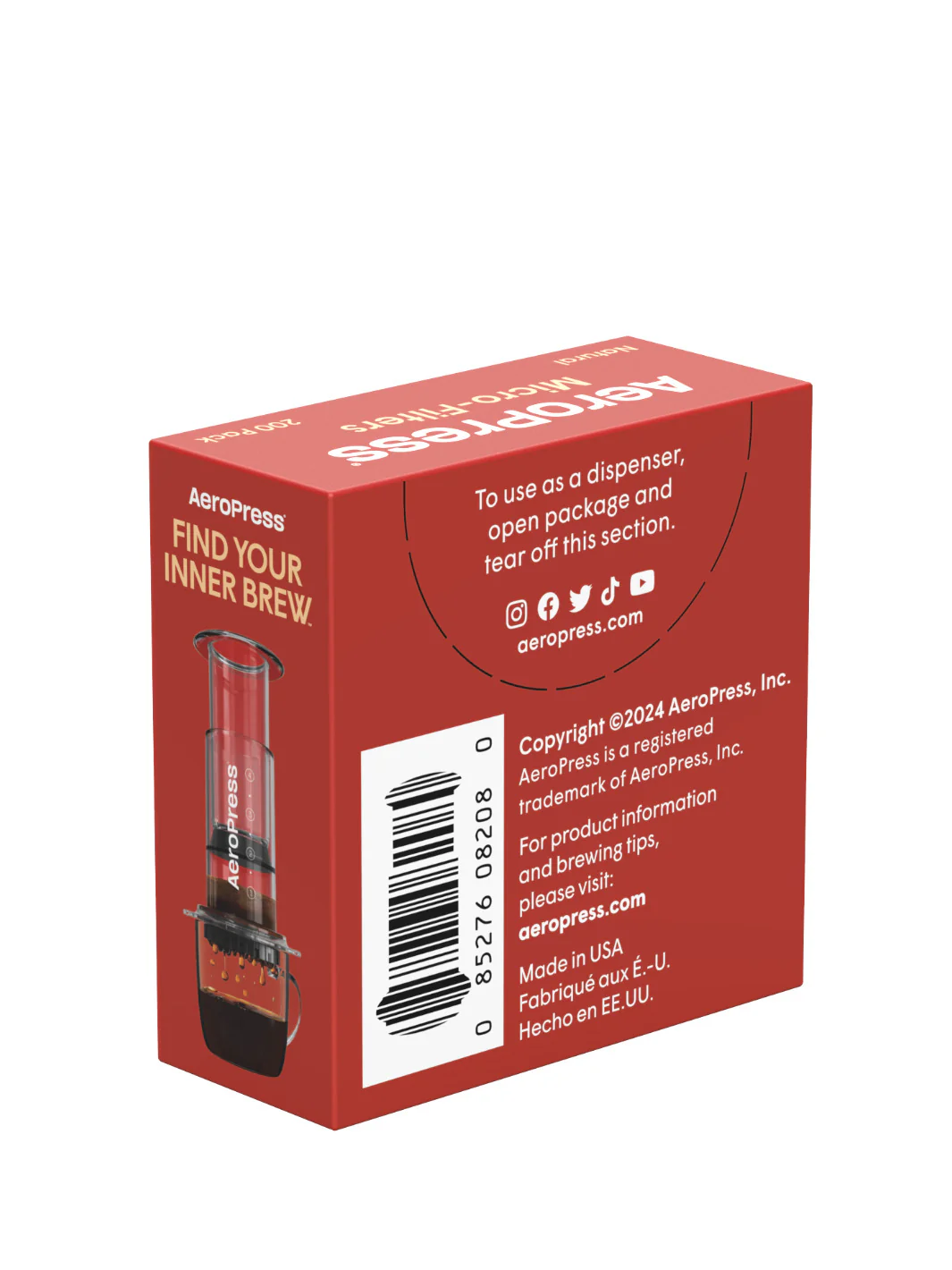 AeroPress Natural Microfilters (200-Pack) - Image 2