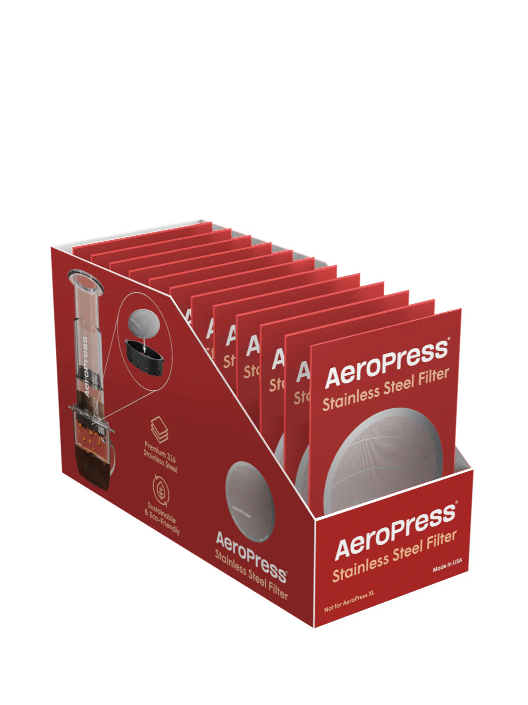 AeroPress Stainless Steel Reusable Filter - Image 11