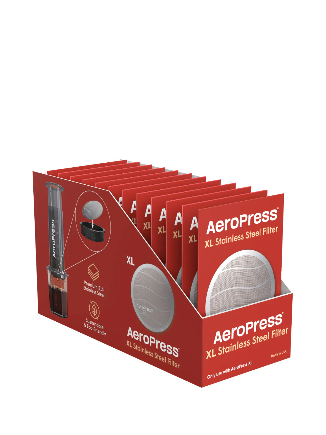 AeroPress XL Stainless Steel Reusable Filter - Image 8