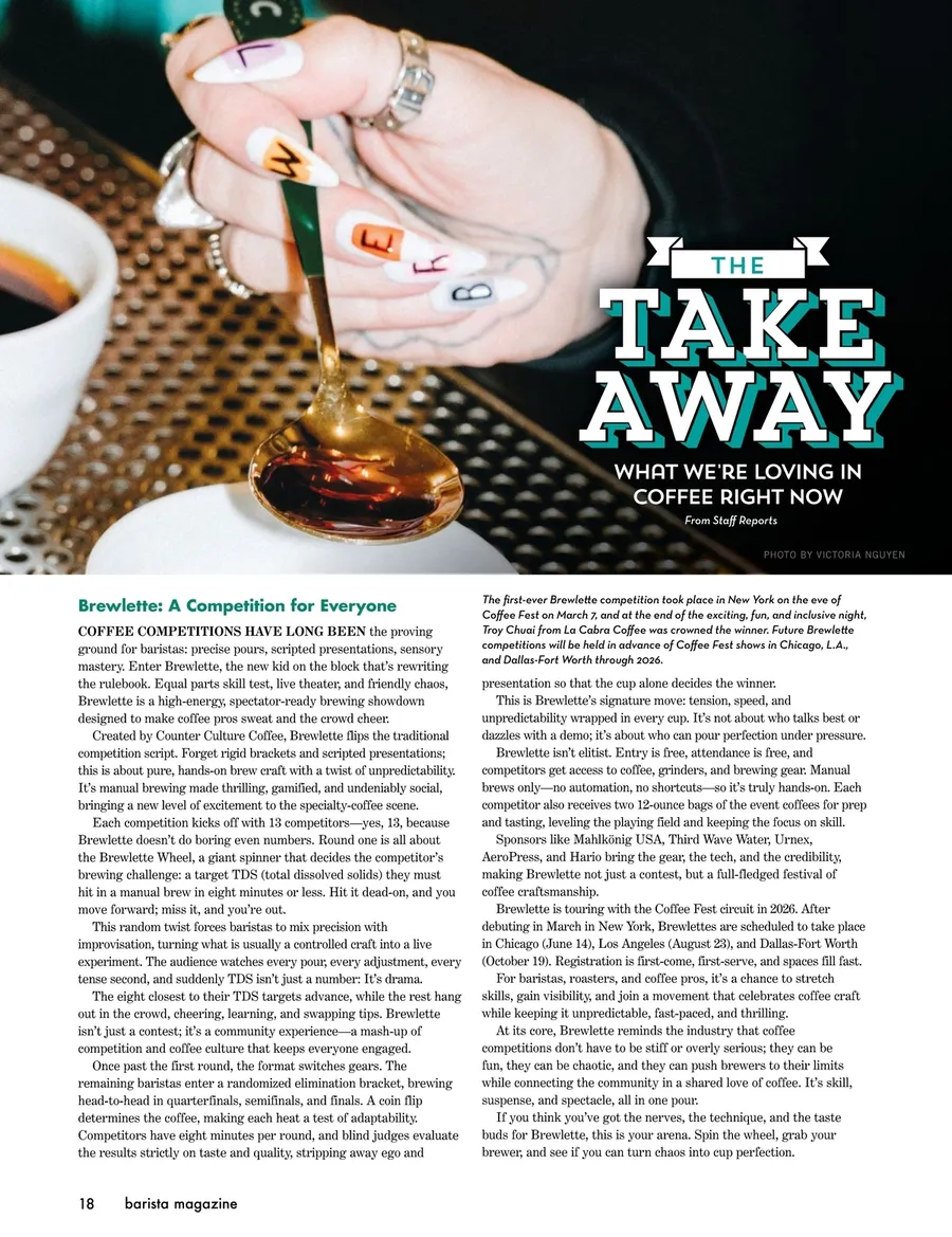 Barista Magazine LIMIT ONE - Image 6