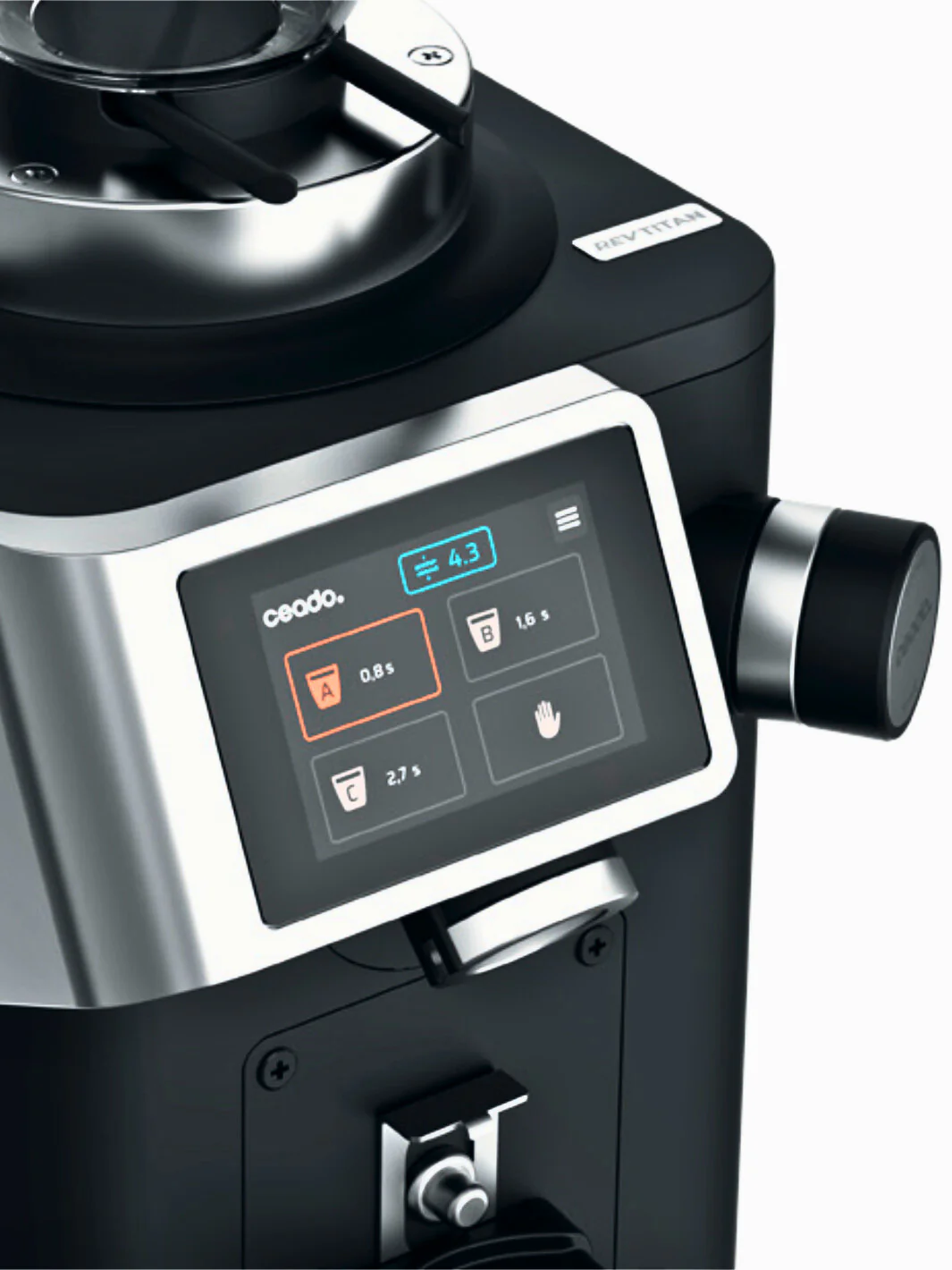 CEADO Rev Titan Espresso Grinder (120V) (⌀83mm) (w/ WAM Module) - Image 4