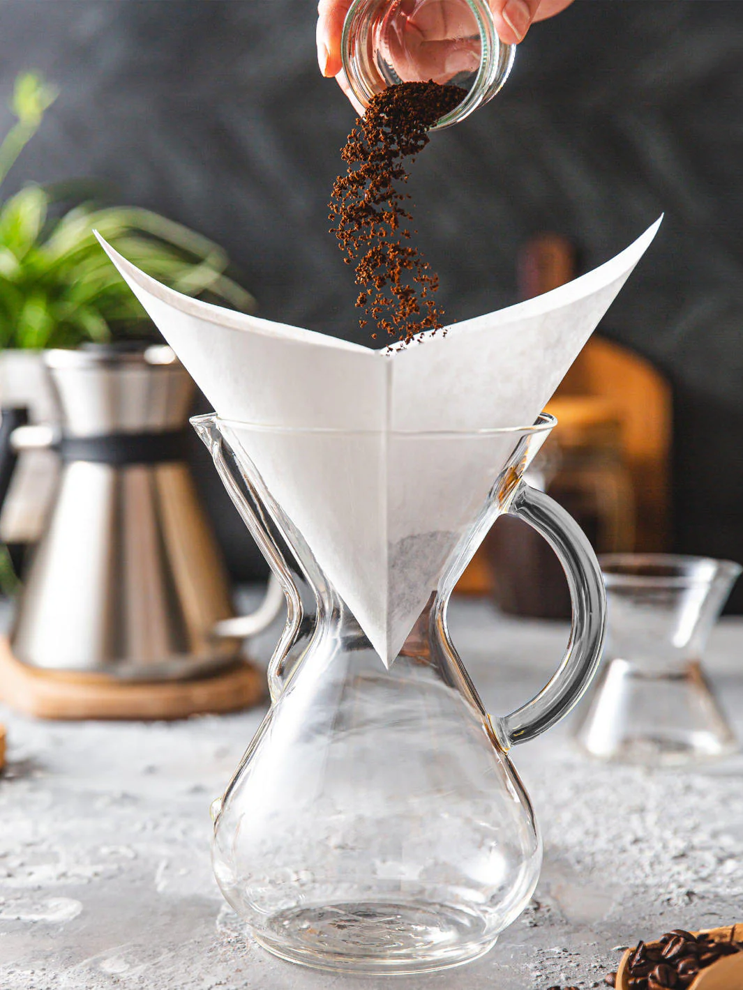 CHEMEX® Six Cup Glass Handle - Image 4