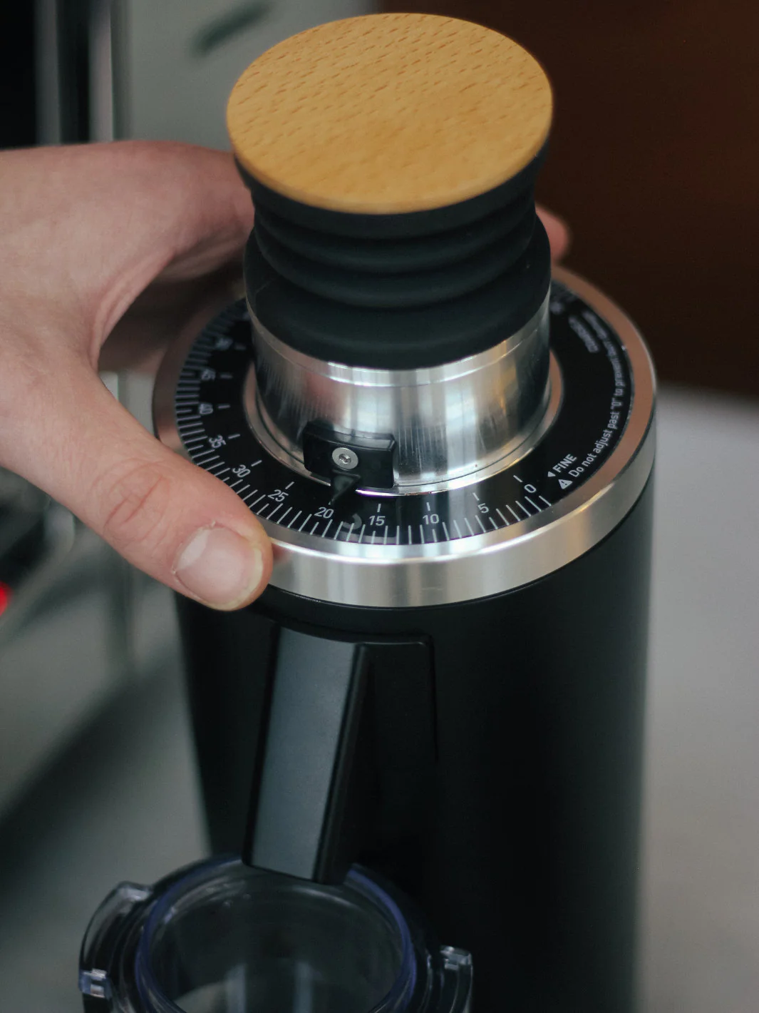 DF GRINDERS DF54 All-Purpose Coffee Grinder (120V) (Black) (Used) - Image 9