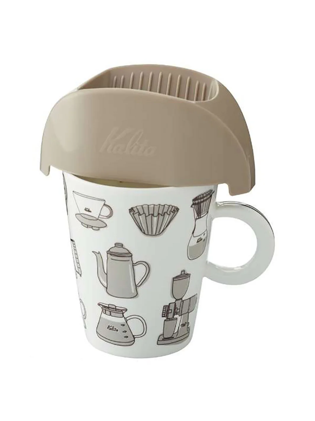KALITA Caffe Tall Brewer (Grey) - Image 2