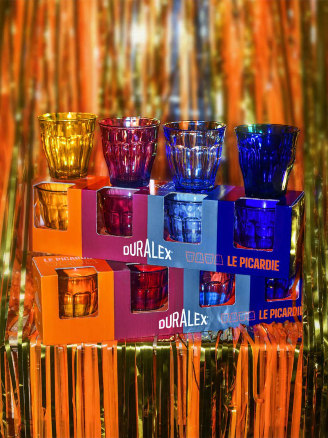 DURALEX Le Picardie® Assorted Colours Glass Tumbler Gift Box (250ml/8.5oz) (4-Pack) - Image 8