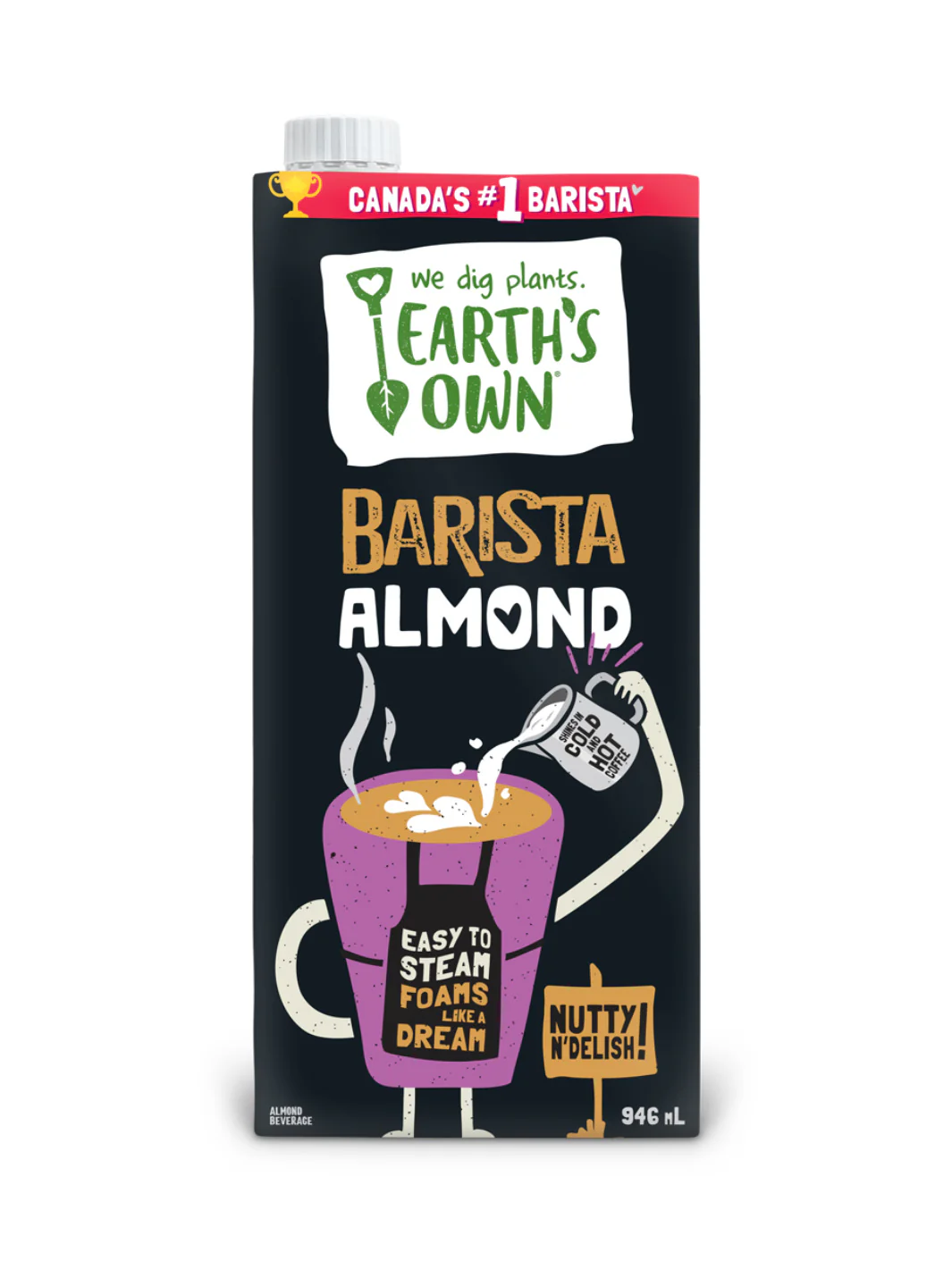 EARTH'S OWN Barista Almond M*lk - Image 2