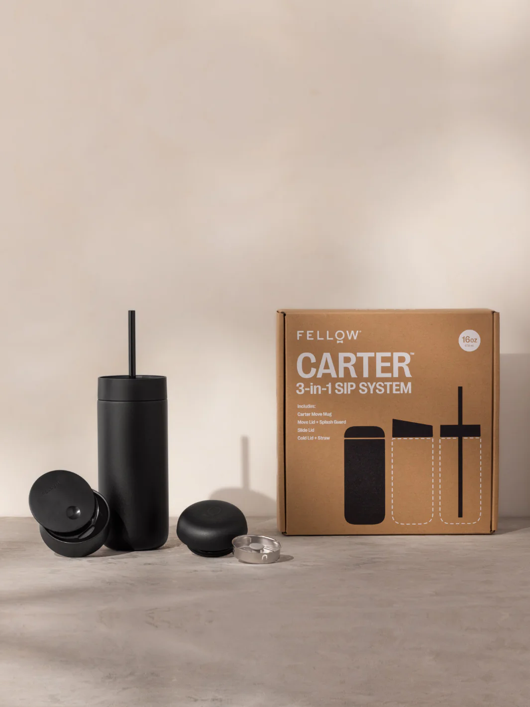 FELLOW Carter 3-in-1 Sip System (474ml/16oz) - Image 14