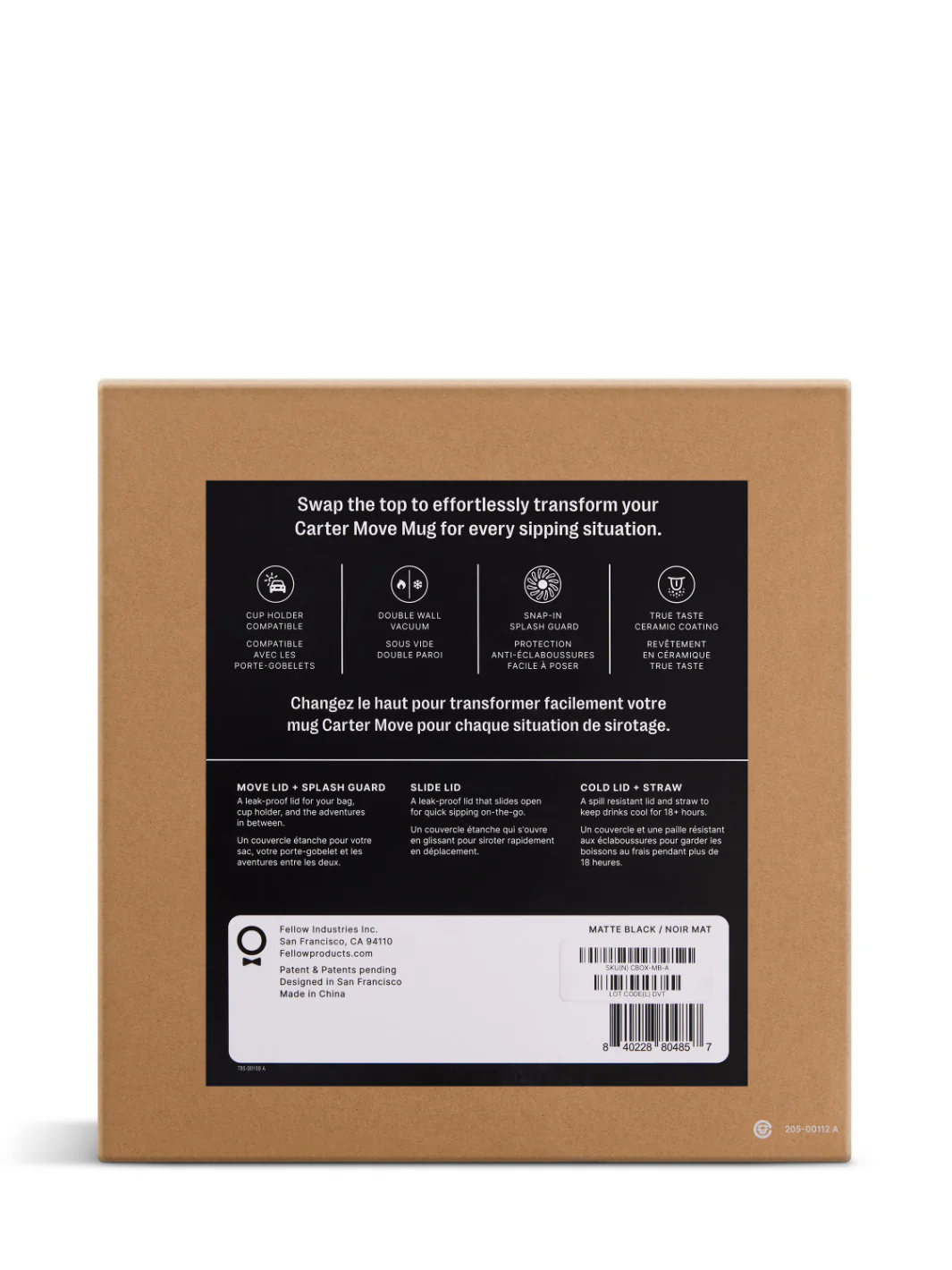 FELLOW Carter 3-in-1 Sip System (474ml/16oz) - Image 16