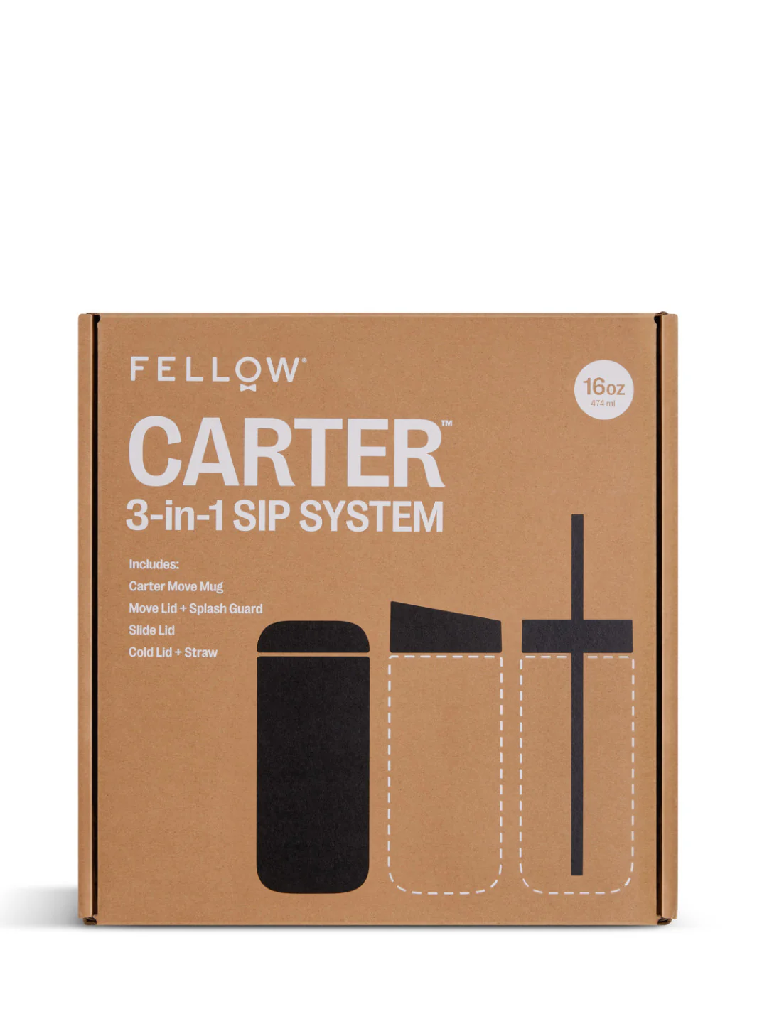 FELLOW Carter 3-in-1 Sip System (474ml/16oz) - Image 17