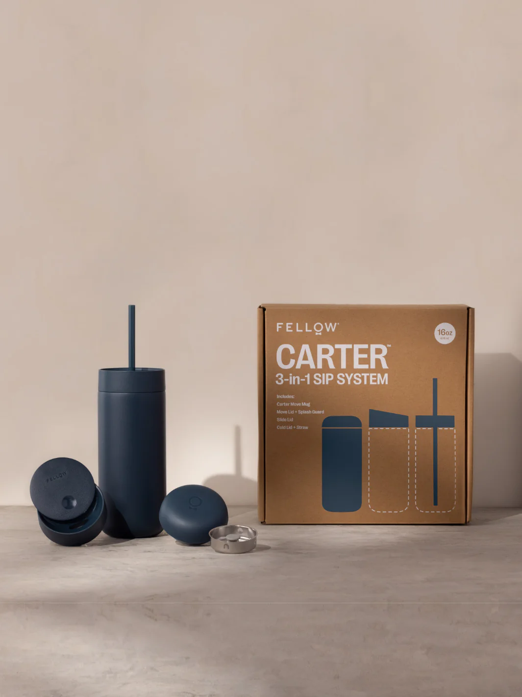 FELLOW Carter 3-in-1 Sip System (474ml/16oz) - Image 23