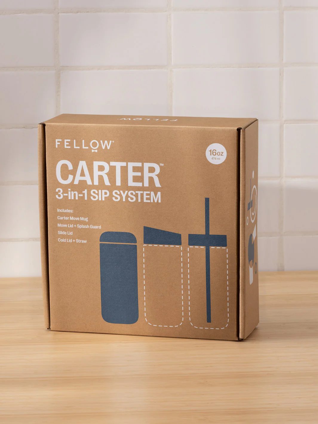 FELLOW Carter 3-in-1 Sip System (474ml/16oz) - Image 24