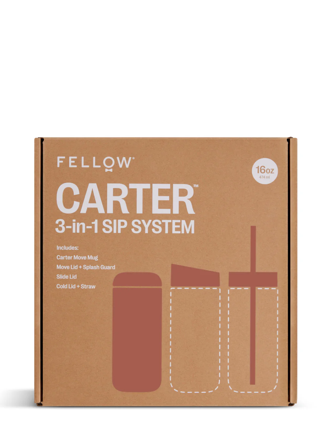 FELLOW Carter 3-in-1 Sip System (474ml/16oz) - Image 34