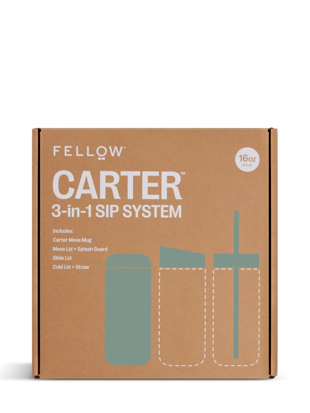 FELLOW Carter 3-in-1 Sip System (474ml/16oz) - Image 38
