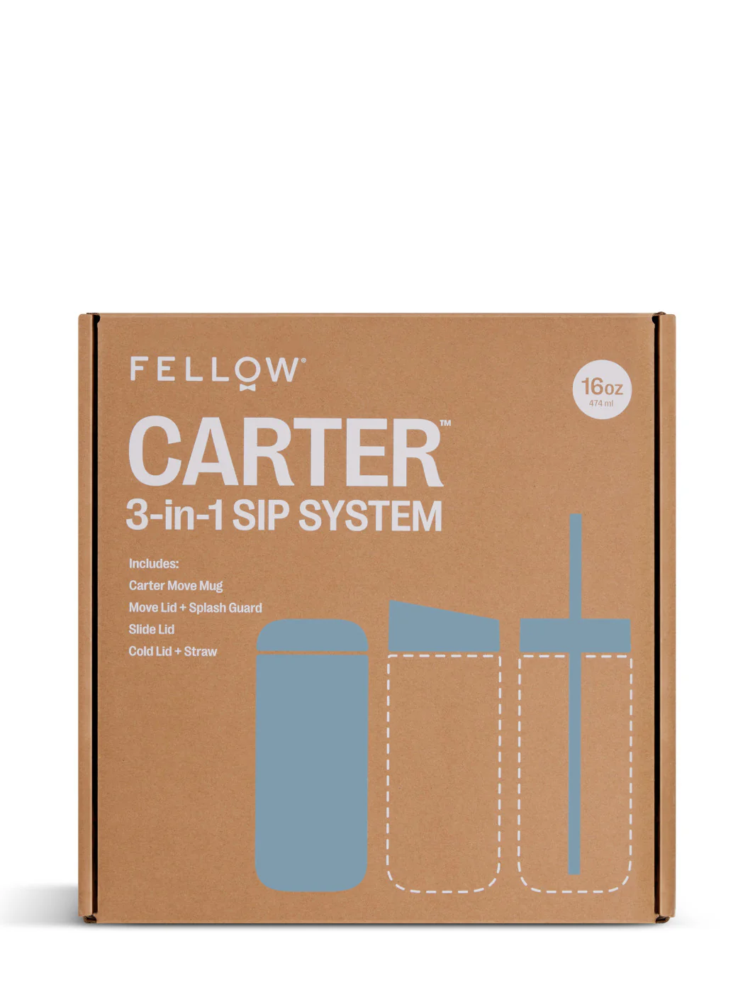 FELLOW Carter 3-in-1 Sip System (474ml/16oz) - Image 43