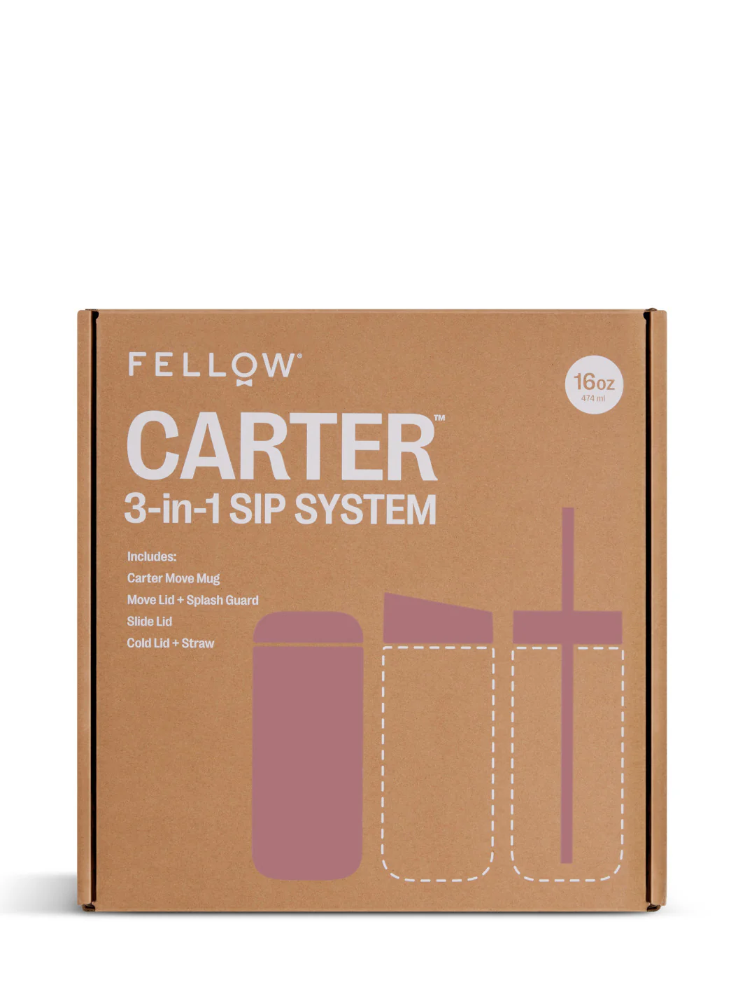 FELLOW Carter 3-in-1 Sip System (474ml/16oz) - Image 48