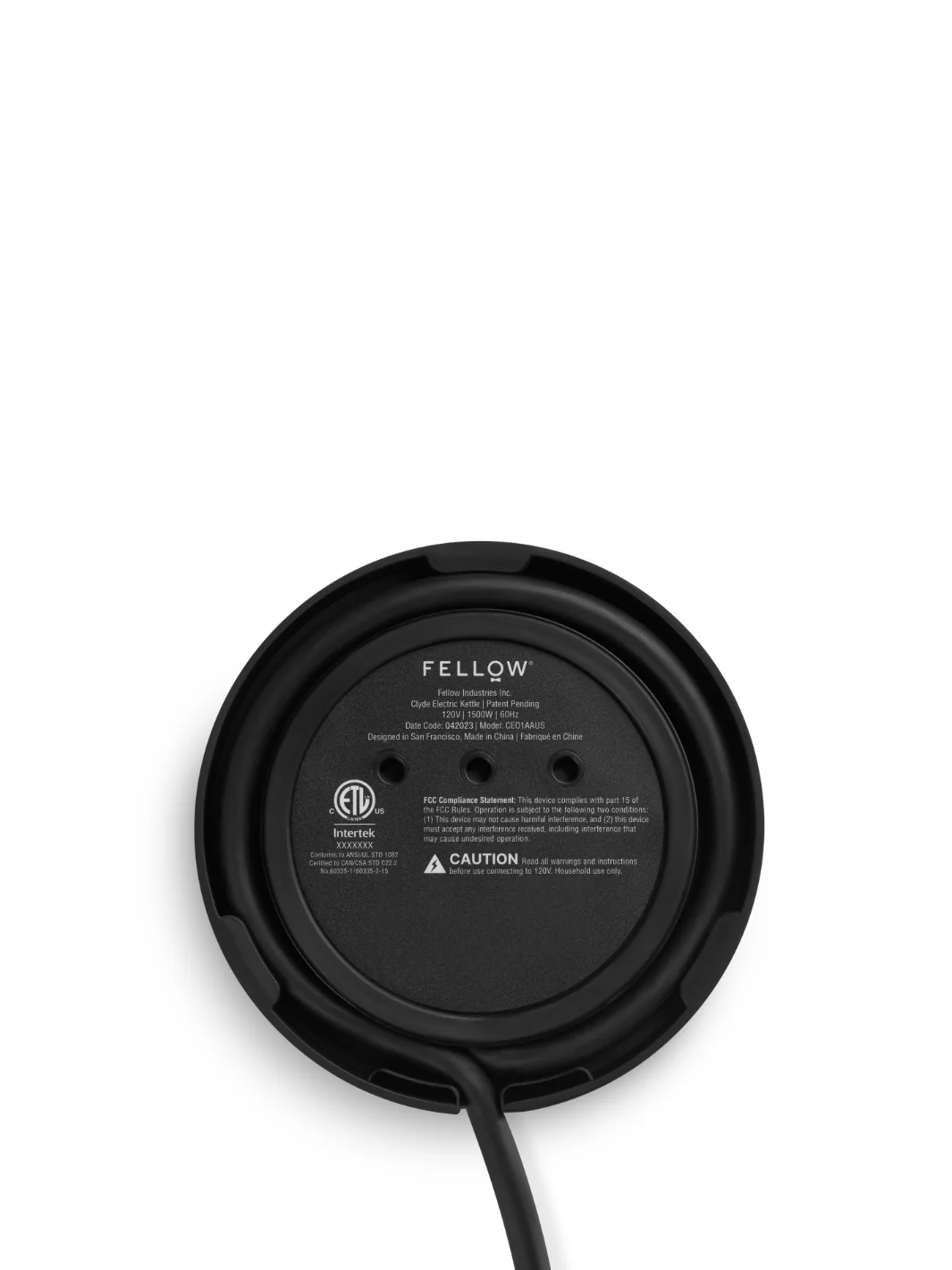 FELLOW Clyde Electric Kettle (120V) (1500ml/50oz) - Image 2