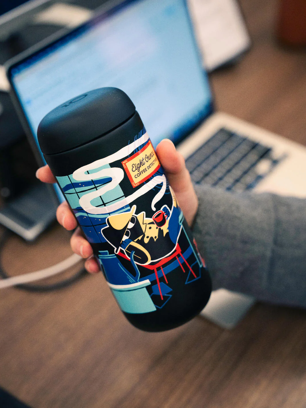 FELLOW x EIGHT OUNCE "Coffee Detective" Carter Move Mug (473ml/16oz) [Limited Edition] (Minor Aesthetic Defect) - Image 5