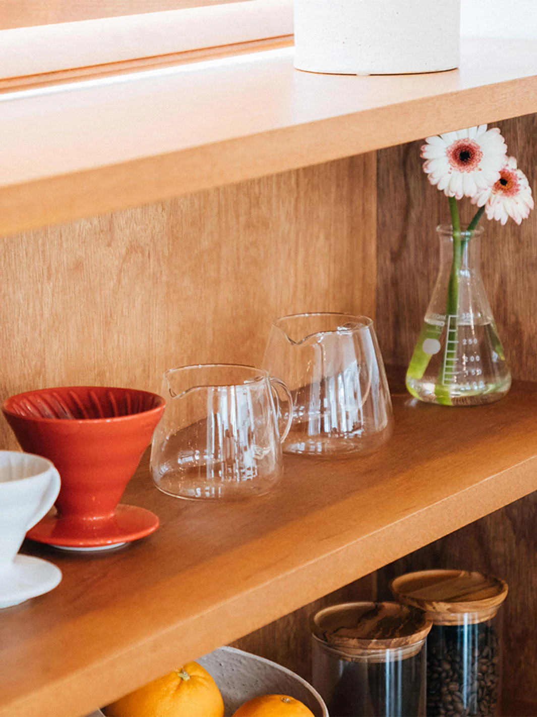 HARIO V60 Barista Server (600ml/20.29oz) (Clear) - Image 2