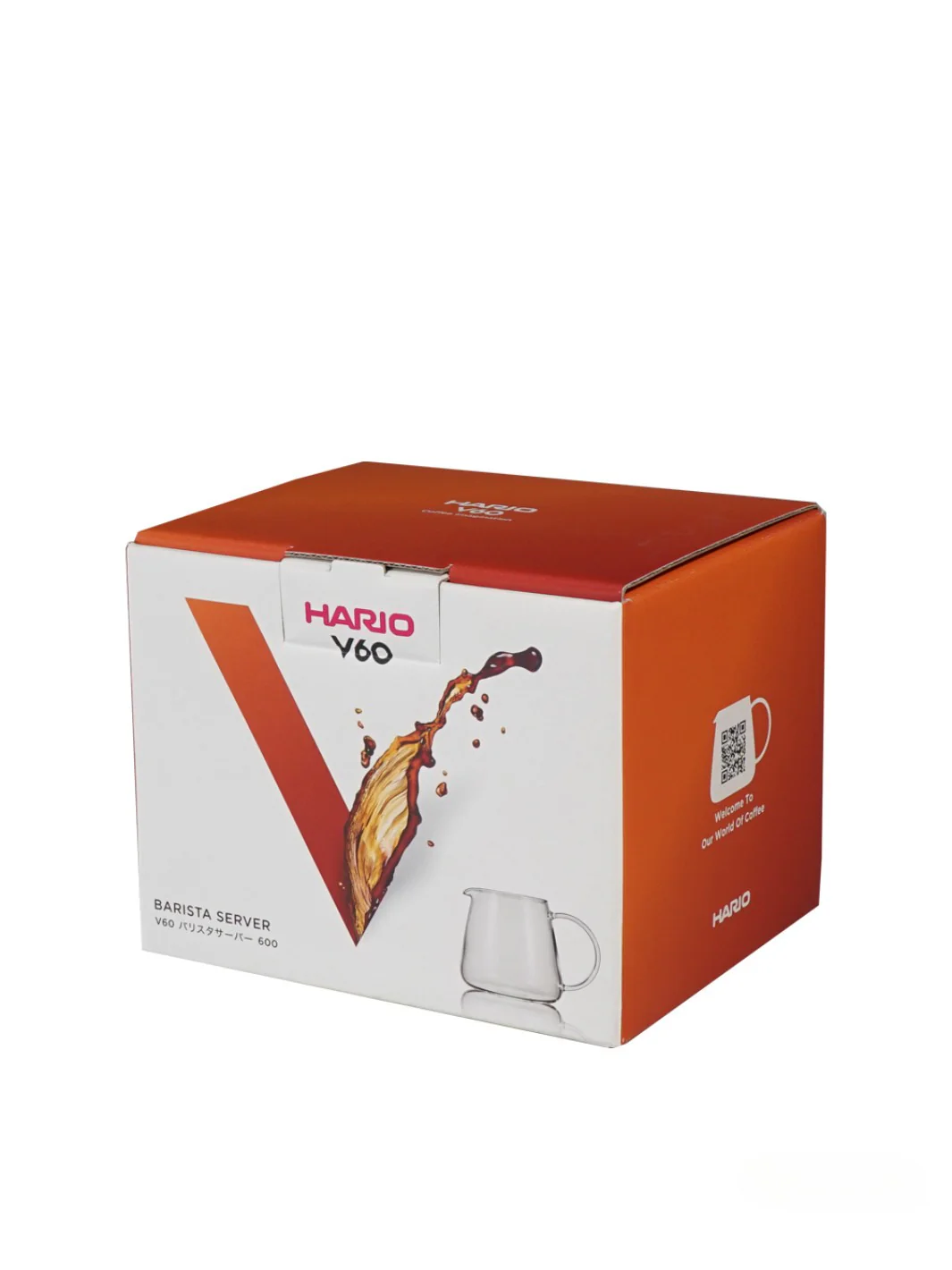 HARIO V60 Barista Server (600ml/20.29oz) (Clear) - Image 7