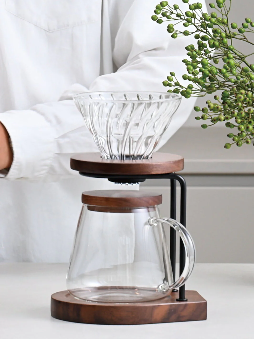 HARIO Drip Stand (Walnut) - Image 4