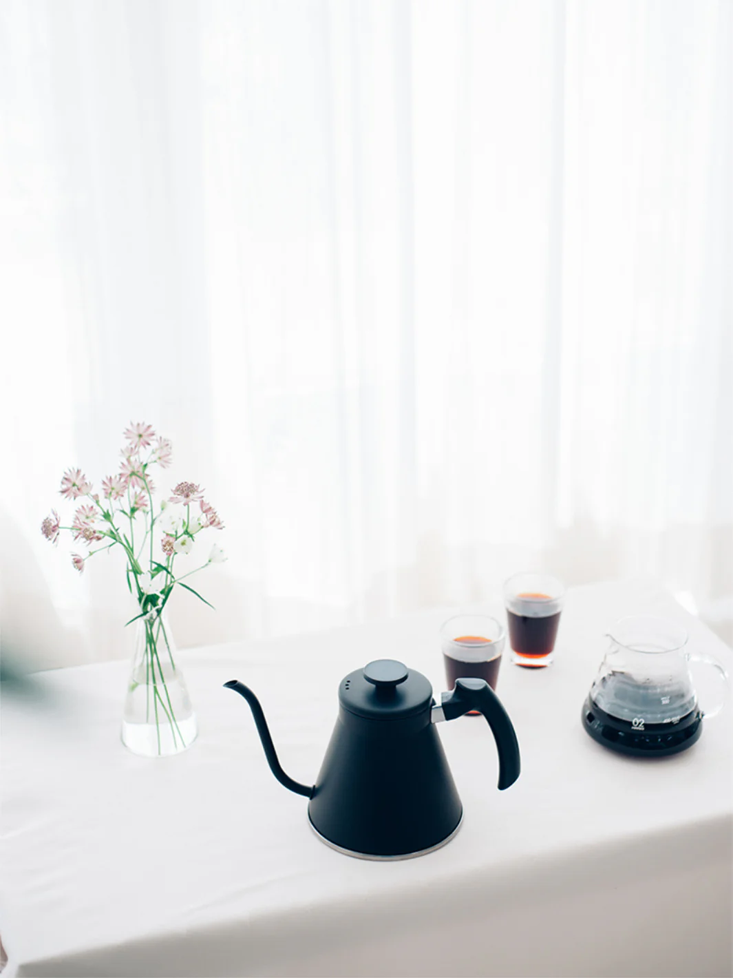 HARIO Fit Kettle (800ml/27oz) (Matte Black) - Image 3