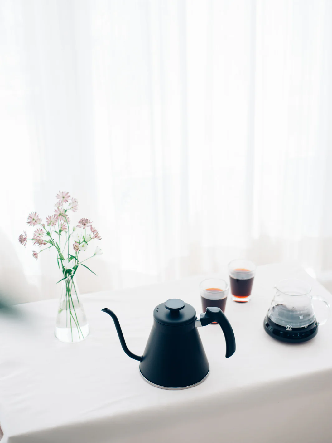 HARIO Fit Kettle (800ml/27oz) (Matte Black) - Image 5