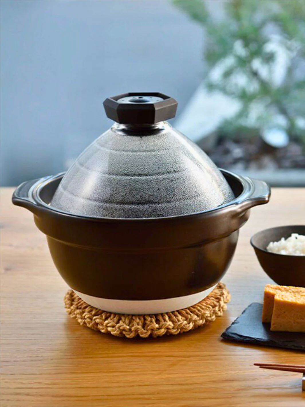 HARIO Gohangama Glass Lid Rice Cooker - Image 9
