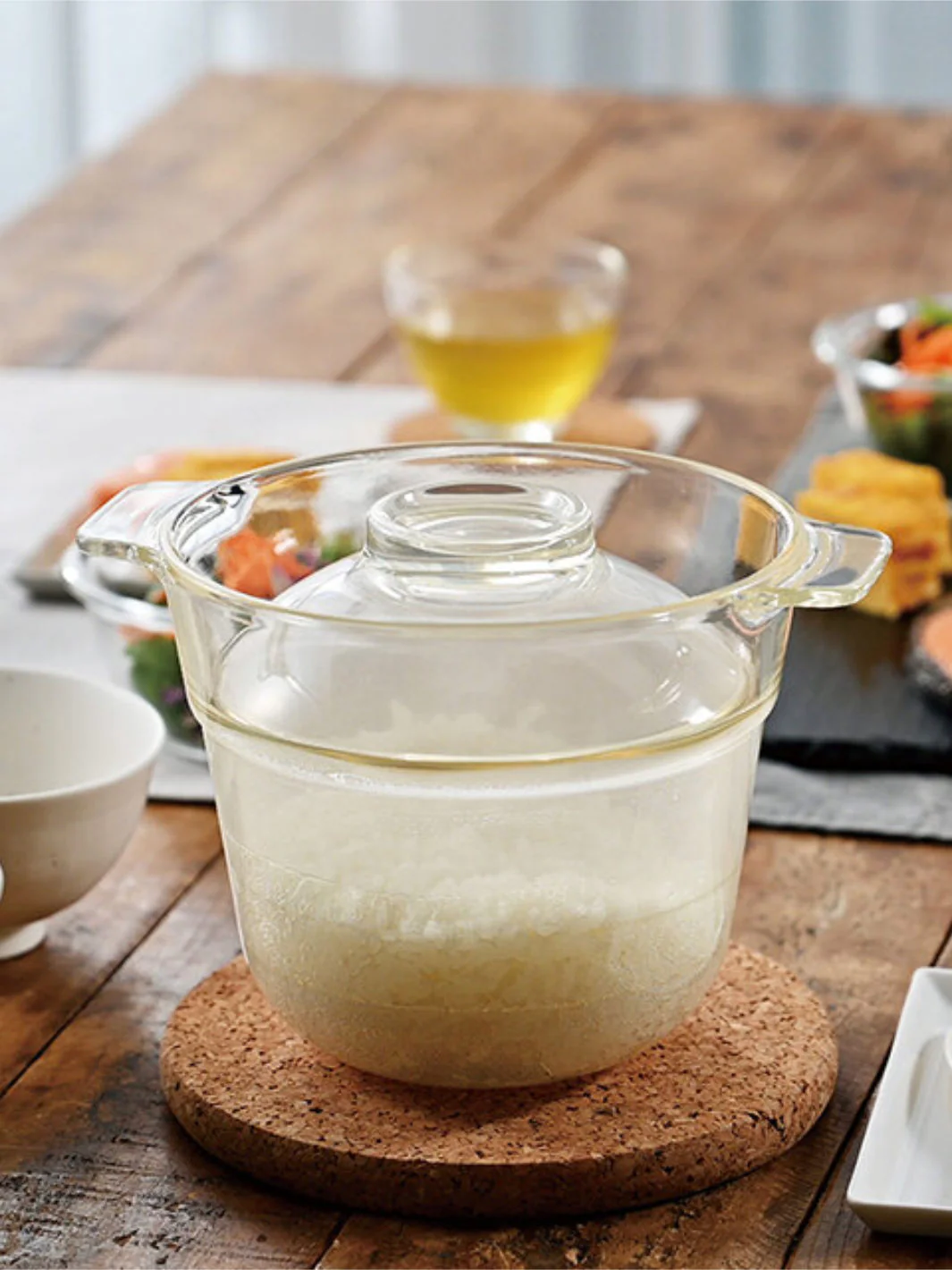 HARIO Ichizenya Microwave Glass Rice Cooker - Image 3
