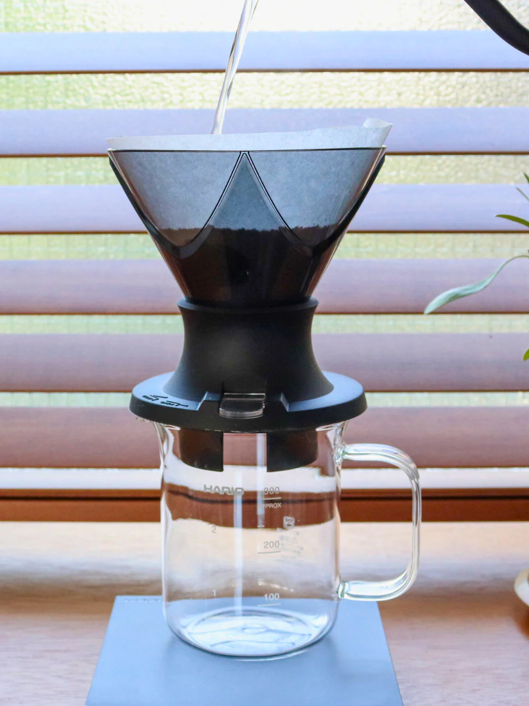HARIO MUGEN SWITCH Immersion Dripper (200ml/6.76oz) (Plastic) - Image 7