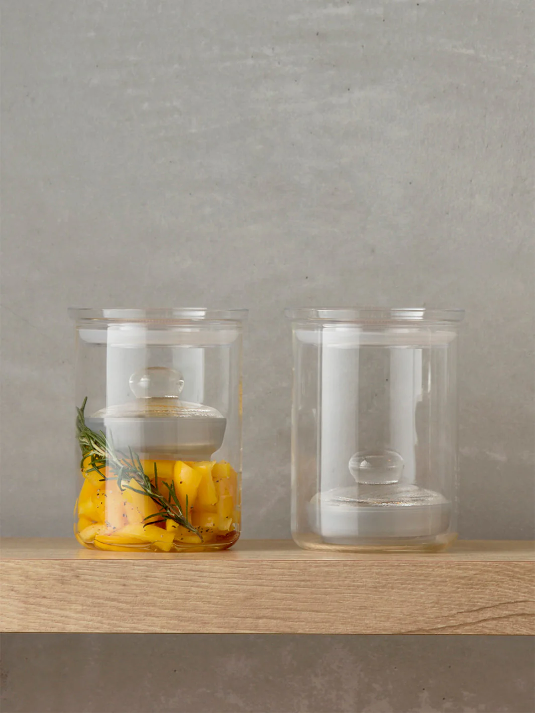 HARIO Tsukemono Slim Glass Pickle Press - Image 6