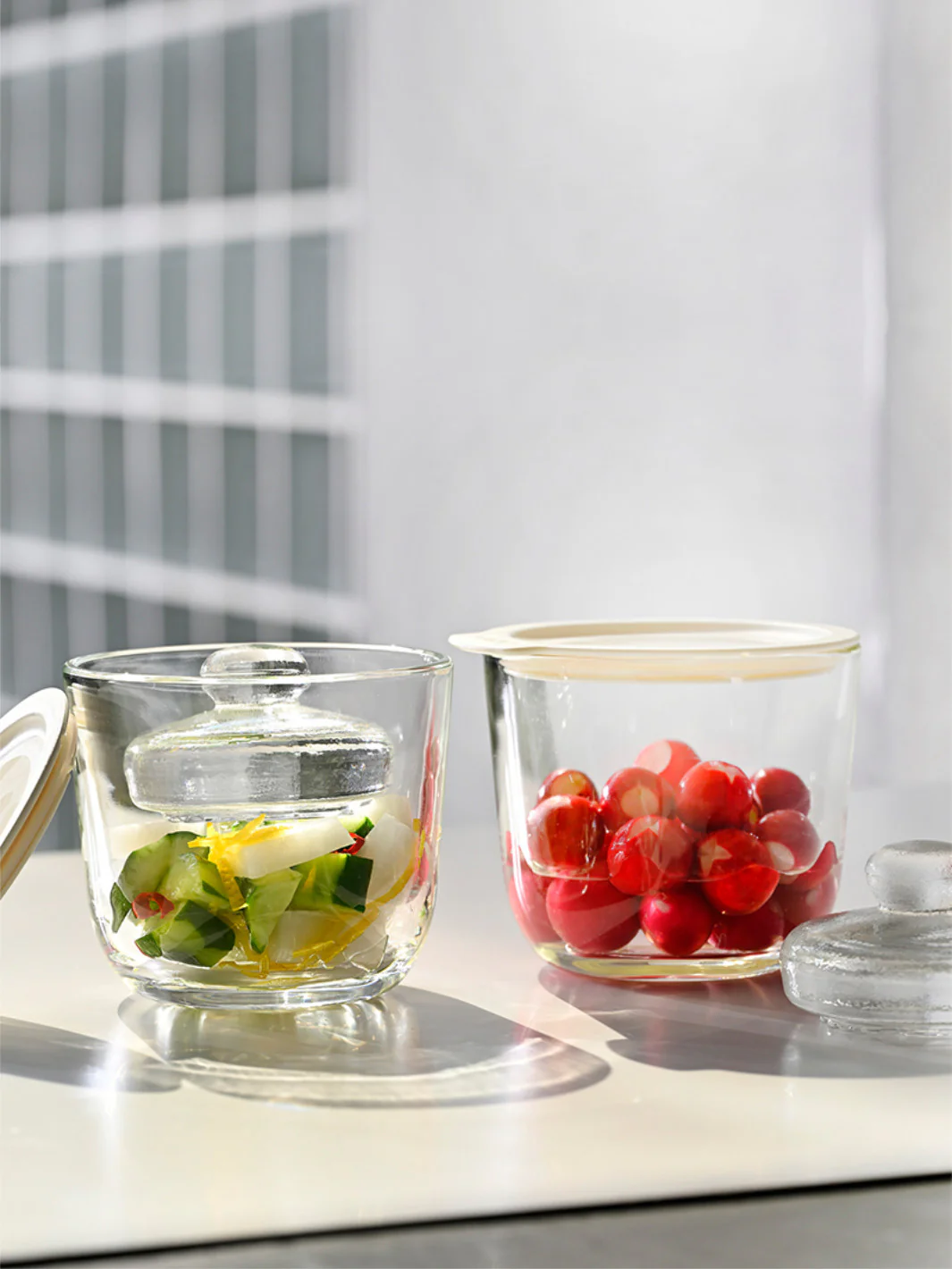 HARIO Glass Overnight Salting Bowl (500ml/17oz) - Image 5