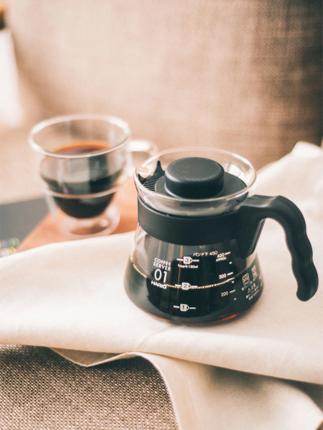 HARIO V60-01 Coffee Server (450ml/15oz) - Image 5