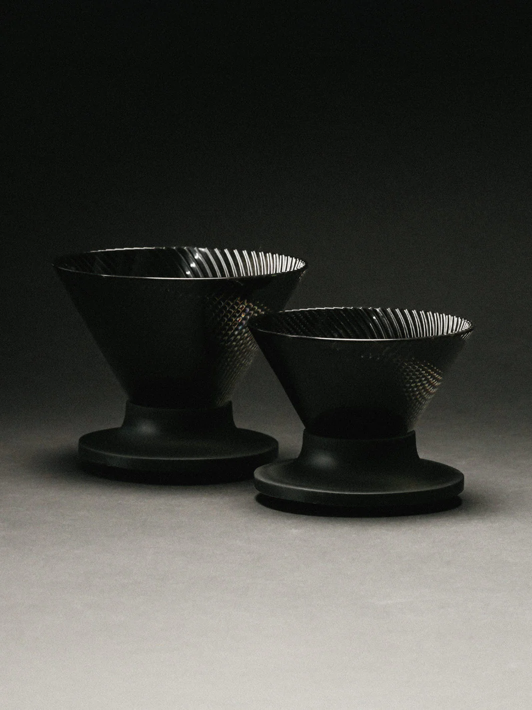 HARIO V60-01 NEO Dripper (Tritan) (Black) - Image 4