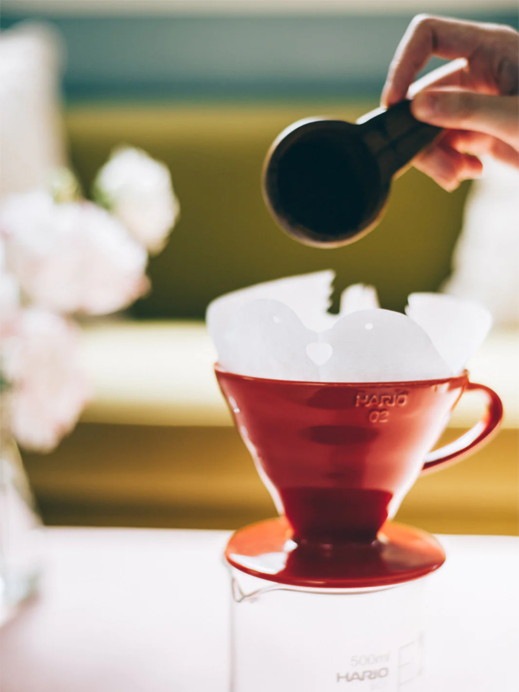 HARIO V60-02 Dripper (Ceramic) - Image 5