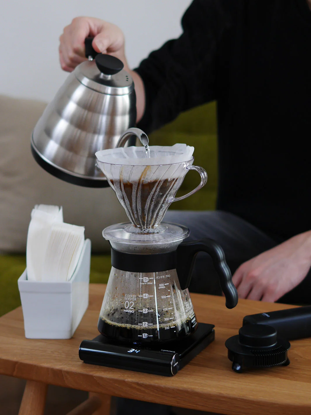 HARIO V60-02 Coffee Server (700ml/24oz) - Image 7