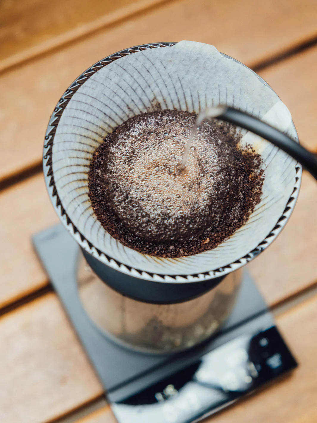 HARIO V60-02 NEO Dripper (Tritan) (Black) - Image 6