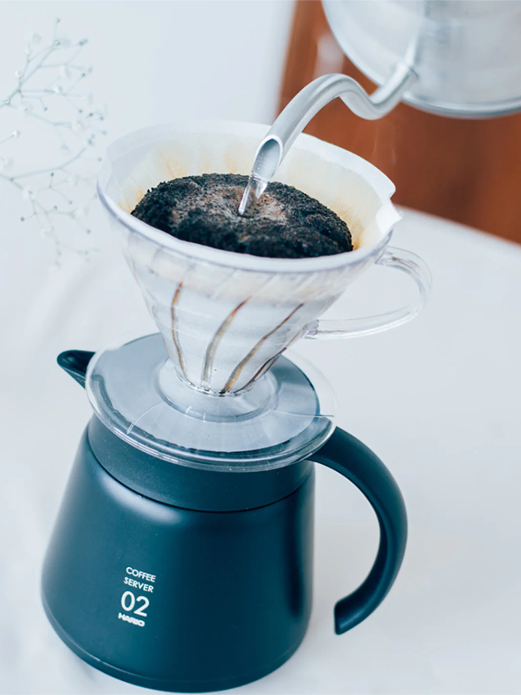 HARIO V60-02 Dripper (Plastic) - Image 6
