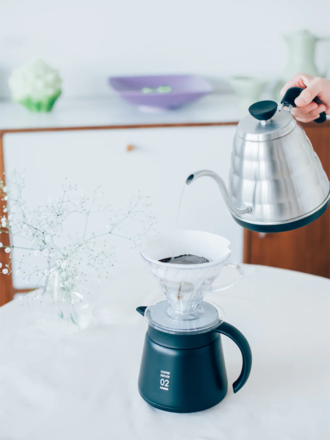 HARIO V60-02 Dripper (Plastic) - Image 8