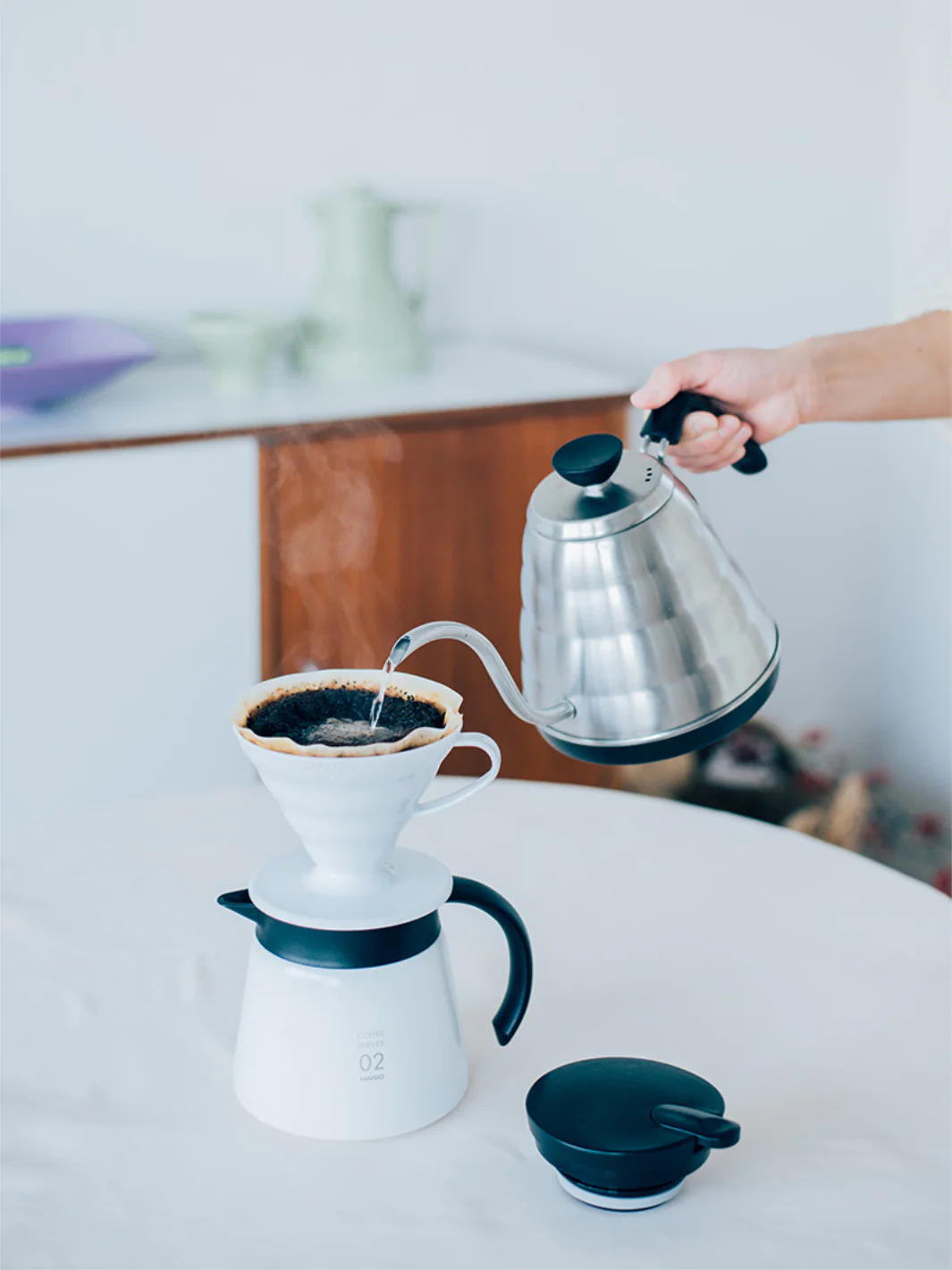 HARIO V60-02 Dripper (Plastic) - Image 9