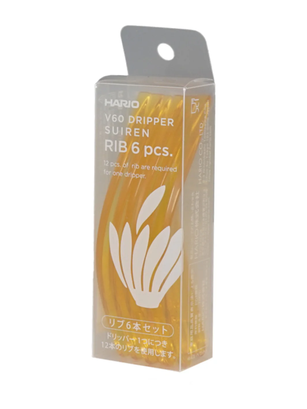 HARIO V60-02 Suiren Dripper Replacement Ribs (6-Pack) - Image 18