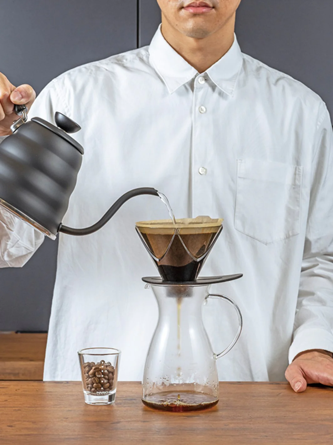 HARIO V60 MUGEN Dripper (Plastic) - Image 6