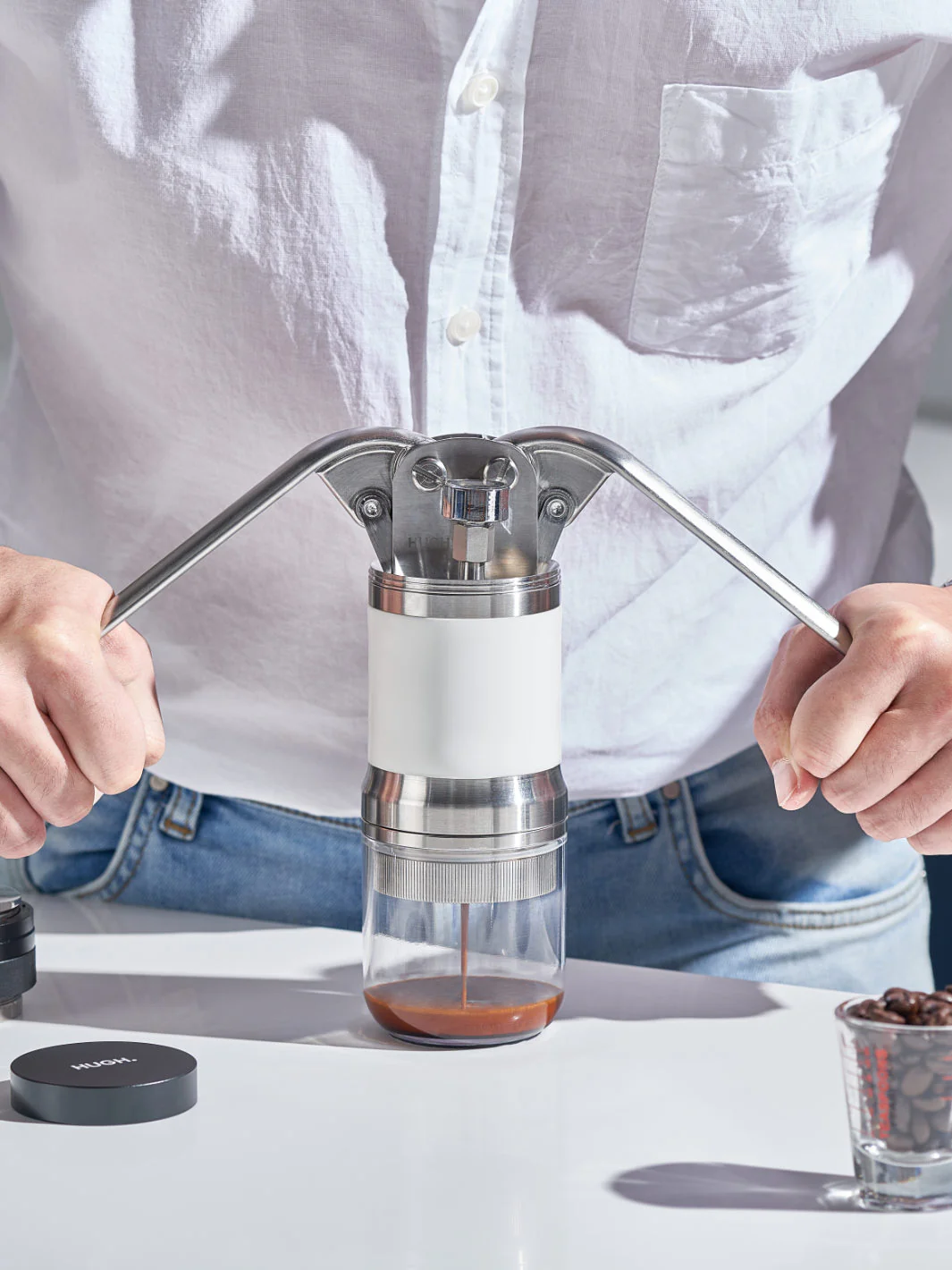 HUGH Leverpresso Pro Manual Espresso Maker - Image 2