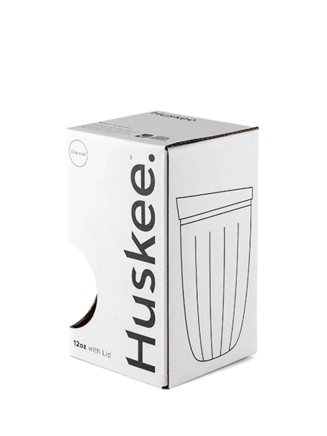 HUSKEE Original Cup + Lid (355ml/12oz) - Image 7
