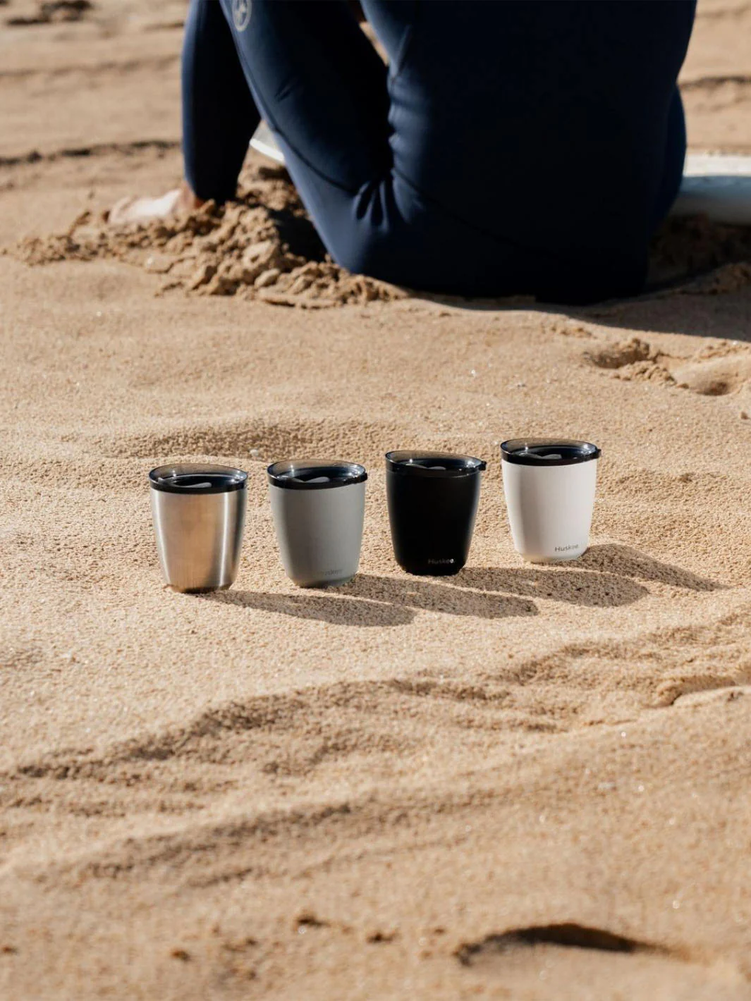 HUSKEE Steel Cup + Lid (237ml/8oz) - Image 3