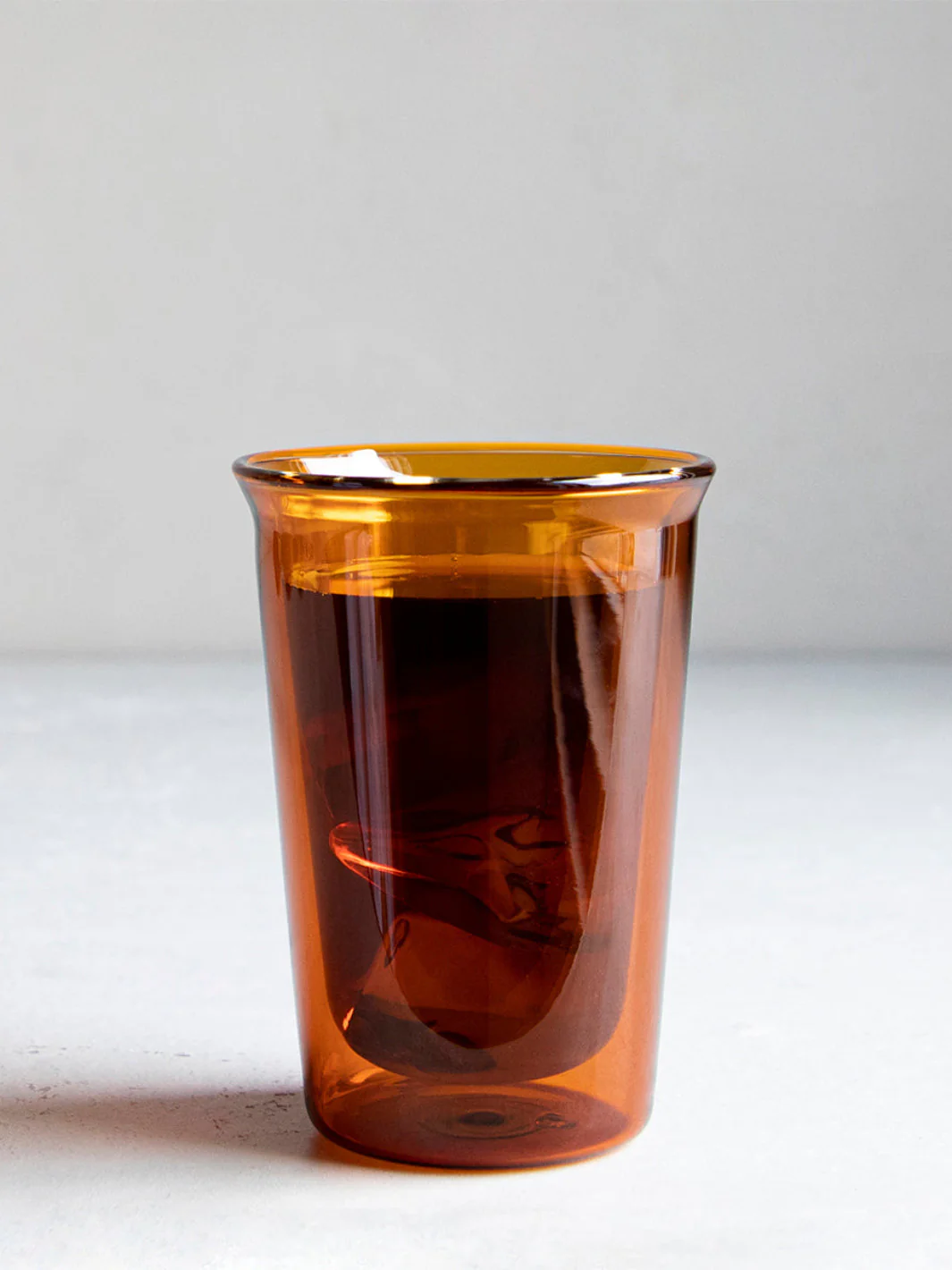 KINTO CAST AMBER Double Wall Glass (290ml/9.9oz) - Image 2